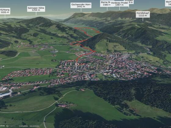 Wanderung in Oberstaufen: Thaler Runde