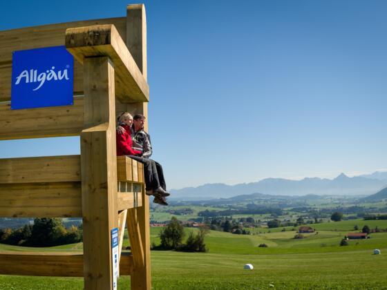 Deutschlands größte Wanderbank
