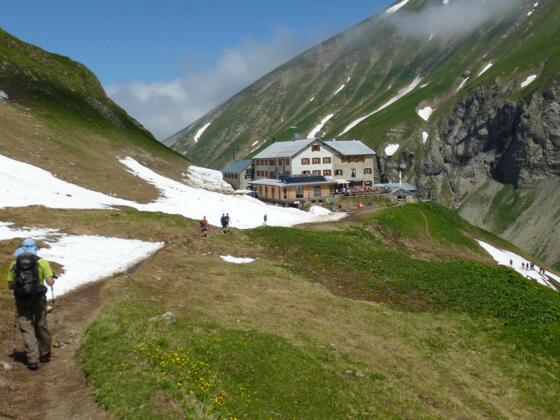 On the approach to Kemptner Hut