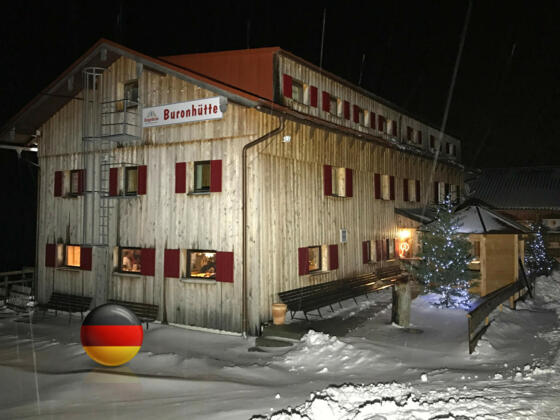 Buronhütte 1180 M Flagge