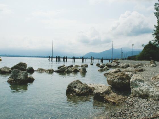 Schramlbad mit Bergblick