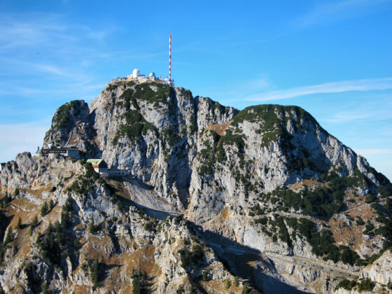 Wendelstein von Süden (von der Lacherspitze aus gesehen)