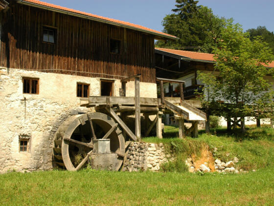 Die Getreidemühle im Mühltal.