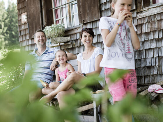 Spaziergang zur Hochbichl-Hütte