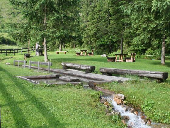 Kneippanlage in Au, Abtenau