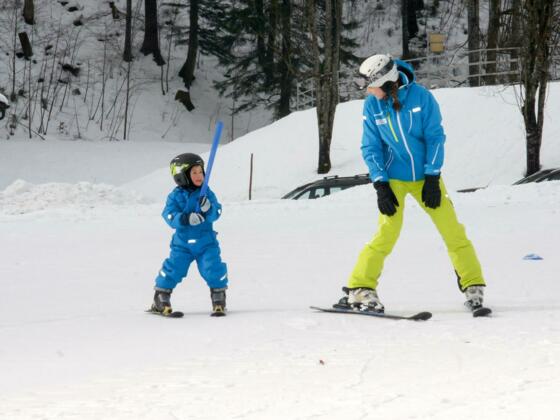 Ski Lehrerin bei Sport Franky