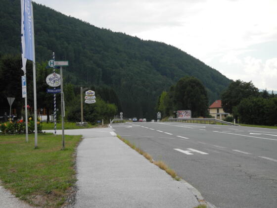 Haltestelle &quot;Strobl Wacht&quot; (Richtung Bad Ischl)