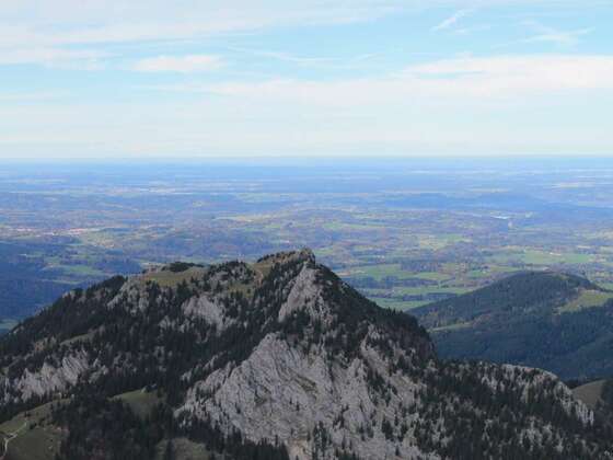 Blick ins Alpenvorland