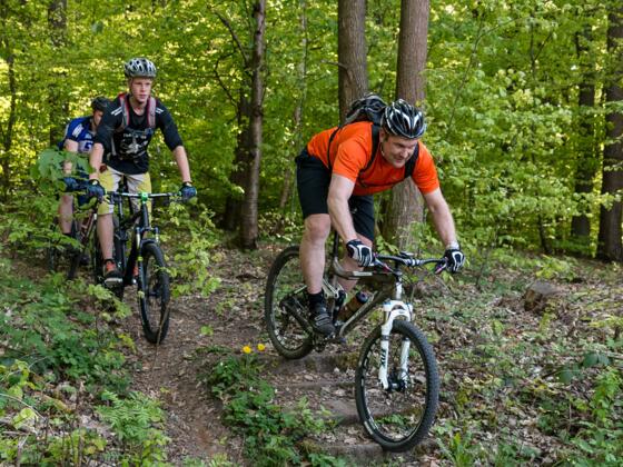 Einige Fahrkünste und eine Portion an Kondition sind für die Tour erforderlich.