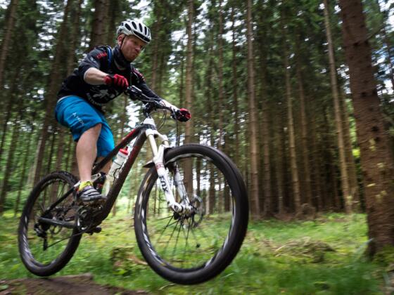 Mountainbiken in Churfranken