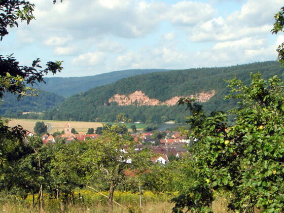 Blick vom Bichelberg