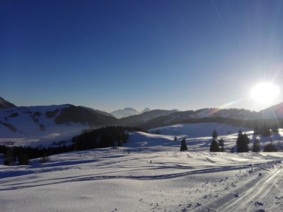 Verbindungsloipe Postalm