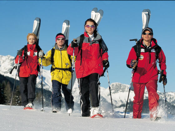 Schneeschuhwanderung auf der Postalm, Abtenau