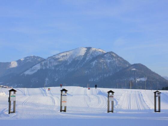 Start der Langlaufloipen