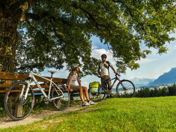 Unterwegs am Tauernradweg