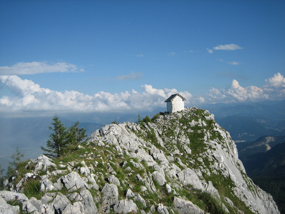 Brünnsteingipfel mit Kapelle