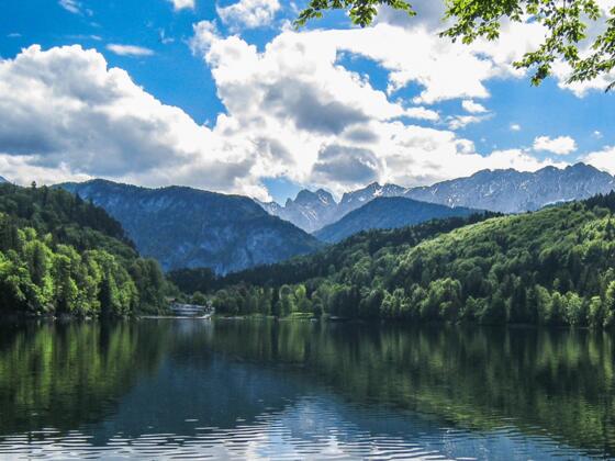 Hechtsee mit Kaisergebirge