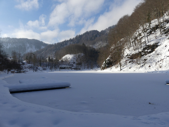Luegsteinsee im Winter