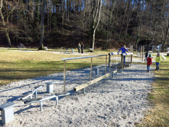 Trimm-Geräte Bewegungsparcours Eichental