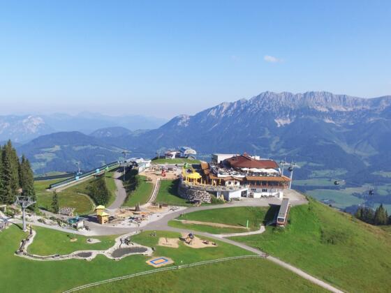 Ellmi&#039;s Zauberwelt an der Bergstation der 10er Gondelbahn Hartkaiser