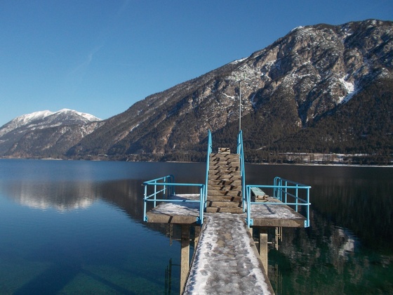 Achensee und Tauchmöglichkeiten von Pertisau