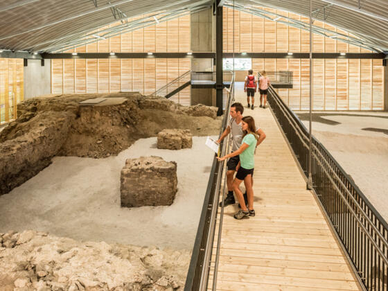 Römerburgus Oberranna © WGD Donau Oberösterreich Tourismus GmbH/Hochhauser