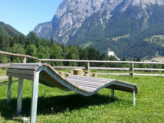 Ausssicht auf Burg Hohenwerfen