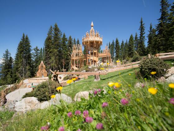 Fichtenschloss - Hoch über Zell am Ziller auf der Rosenalm