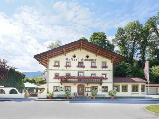 Aussenansicht Gasthof Schopper Breitenbach