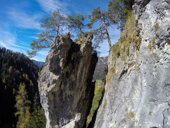 schöne Aussicht auf die Kloibenschuppe