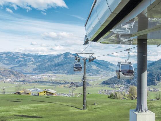 Der Familienberg Maiskogel ist auch im Sommer bequem erreichbar