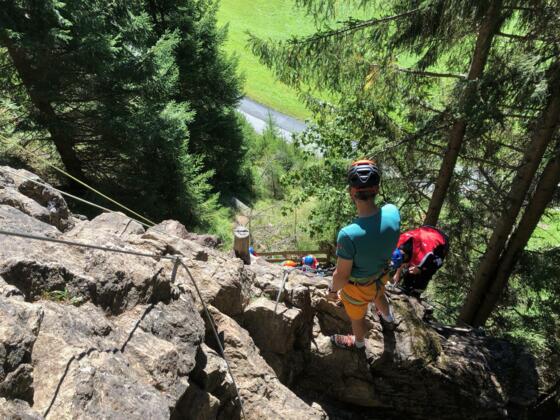 Alpinpark Dienten Kletterwand