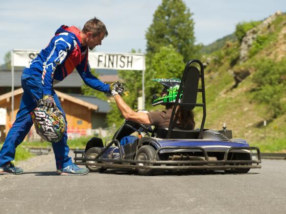 Gokart Bahn Saalbach