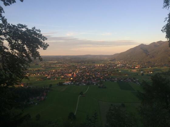Blick von der Zeppelinhöhe