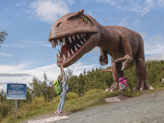 Tirassic Park auf der Steinplatte in Waidring
