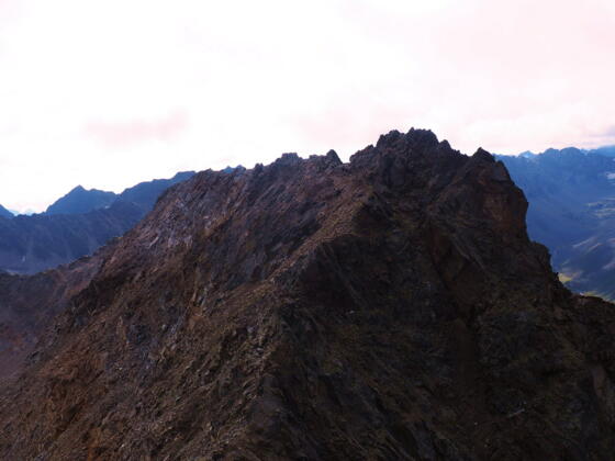 Gamskogel 2.965m vom Vorgipfel