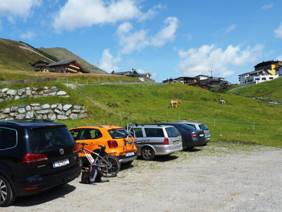 Liftparkplatz nach Kühtai ~1980m