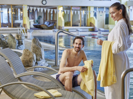 Ideales Familien-Hallenbad