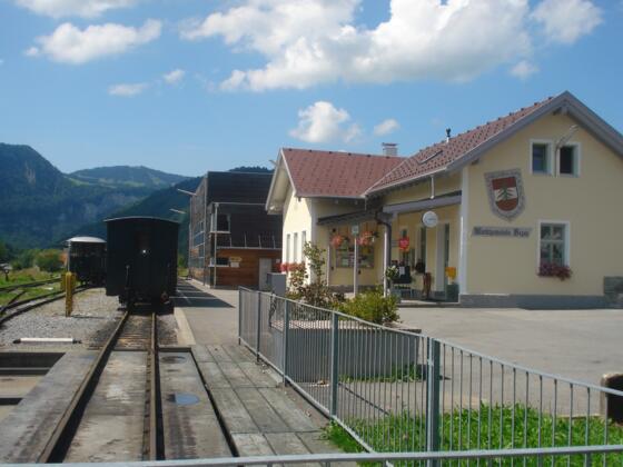 Wälderbähnle Bahnhof Bezau