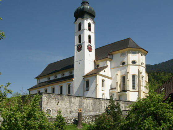 Tschagguns, Katholische Pfarrkirche Unserer Liebe Frau Mariä Geburt mit Friedhof 2