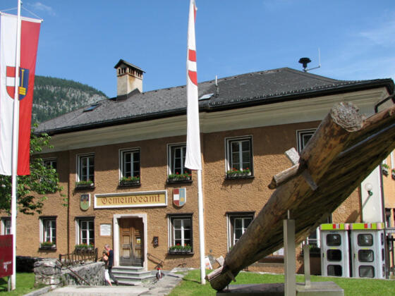Gemeindeamt Hallstatt im Zentrum