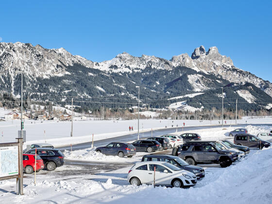 Parkplatz P3 in Tannheim