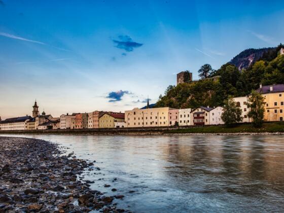 Rattenberg Stadtansicht Inn