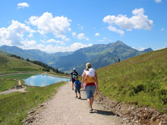 Schatzberg Gernalm Bergsee Wildschönau