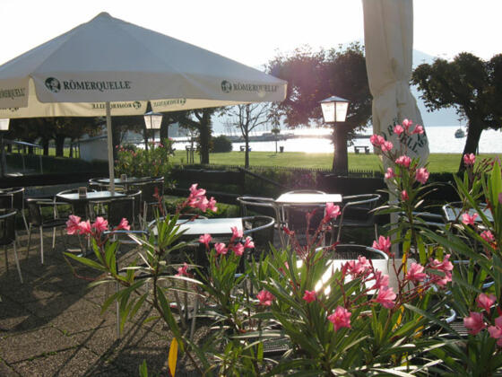 Campingplatz Altmünster Terasse