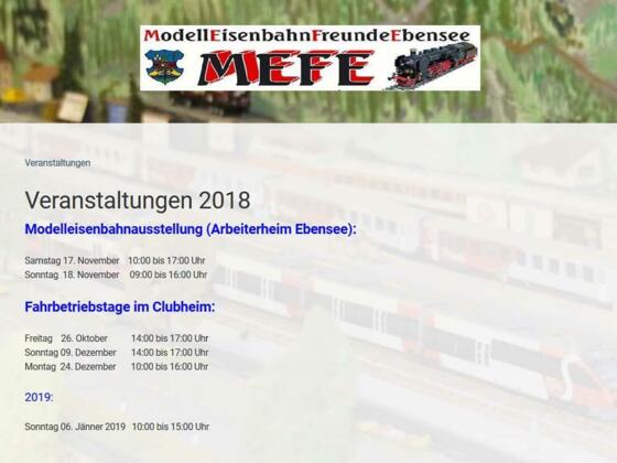 Homepage MEFE