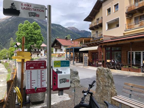 e-Bike Ladestation Ötztalerei Umhausen