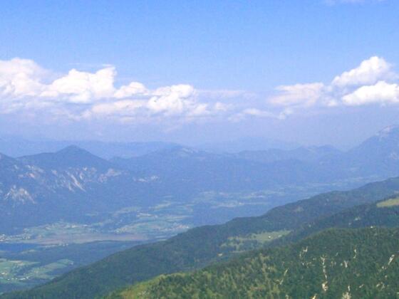 Gailtal vom Gipfel des Gartnerkofel