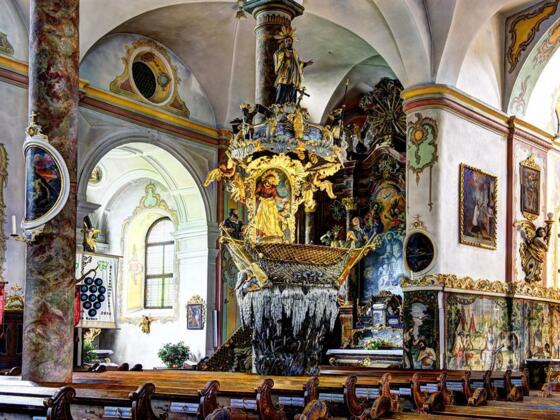 Kirche Traunkirchen_Fischerkanzel