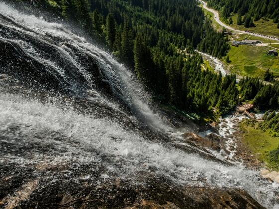 Yoga Energieplatz Grawa Wasserfall